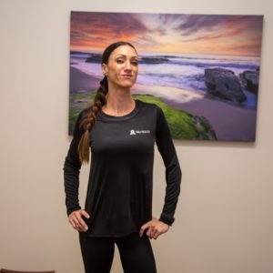 Black Nylon Yoga Your Way Long-Sleeve Shirt
