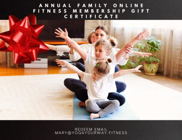Yoga Your Way Family Gift Certificate $150
